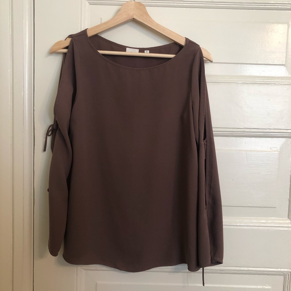 Aritzia Blouse with Tie Sleeves